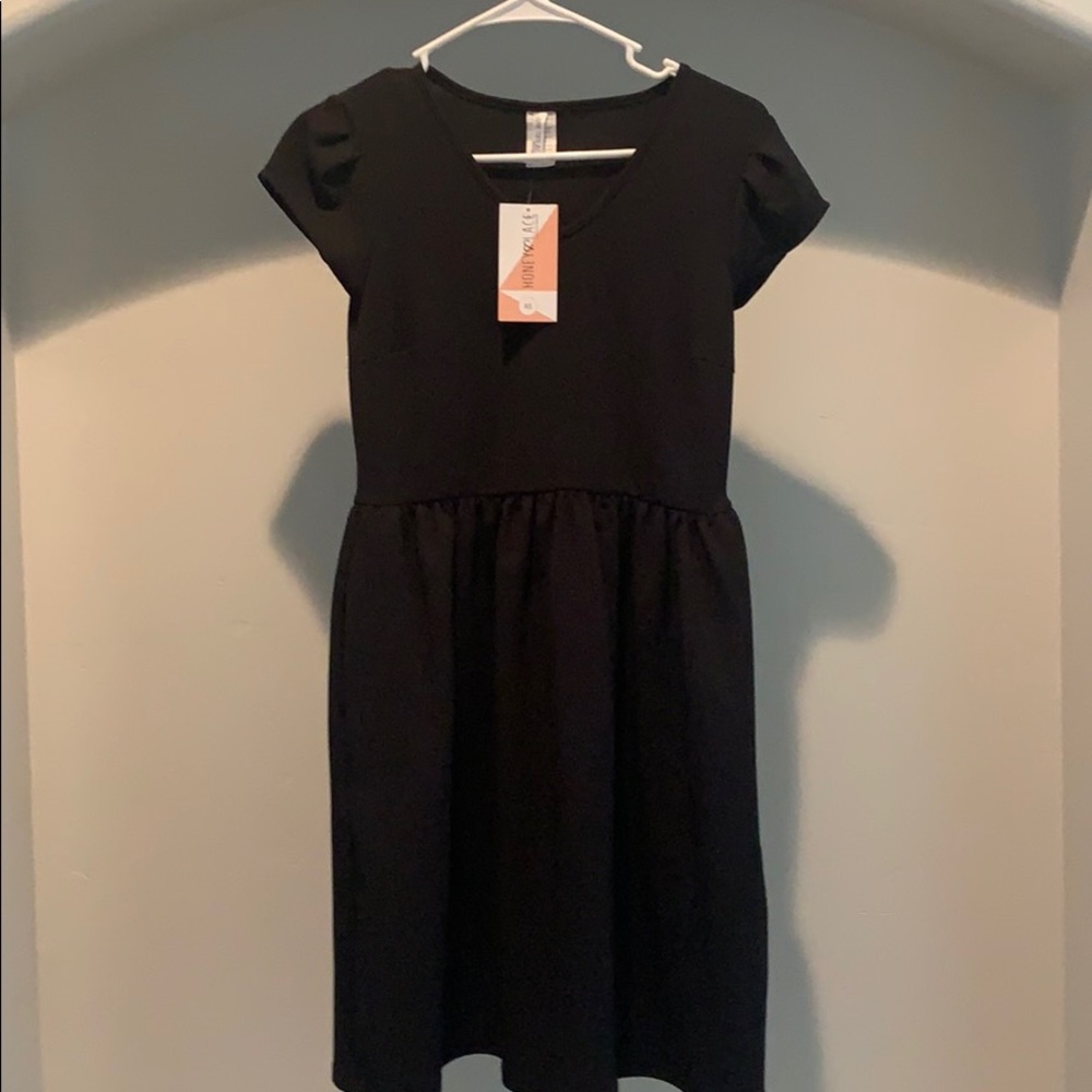 Honey & Lace XS Black Dress